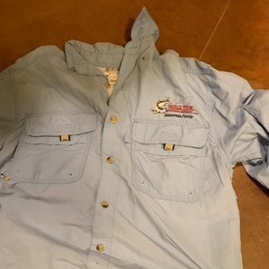 Blue Fishing Shirt